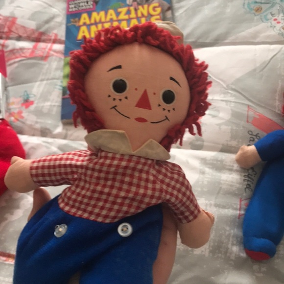 Rare Vintage Hand Made 1930s Raggedy Ann And Andy - Picture 8 of 8